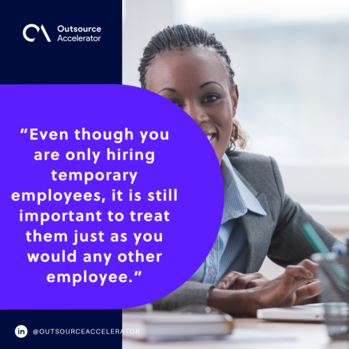 Treat seasonal employees fairly