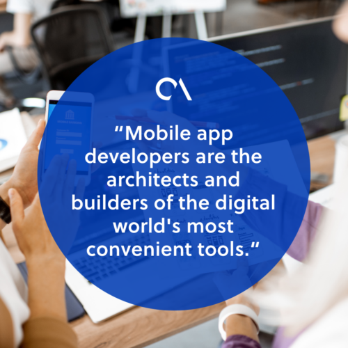 What are mobile app developers