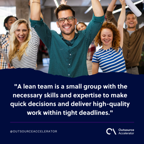 What is a lean team