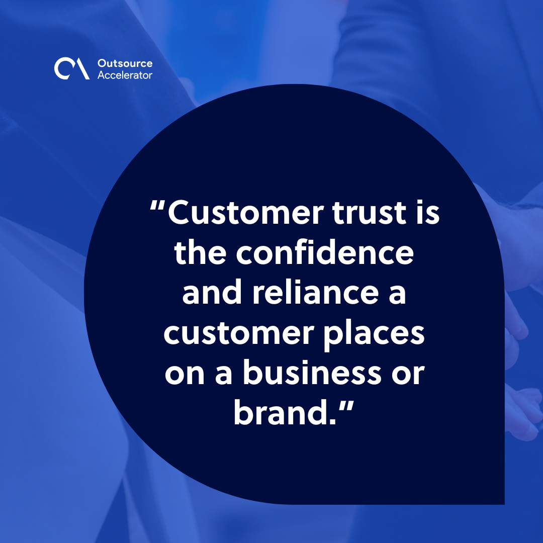 10 strategies to gain customer trust | Outsource Accelerator
