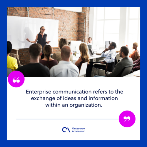 What is enterprise communication