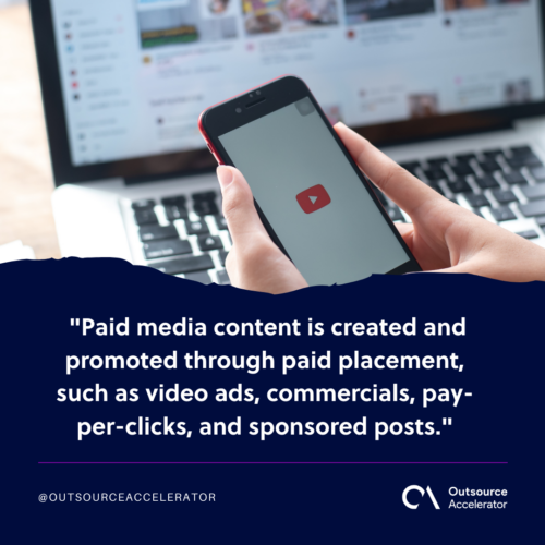 What is paid media