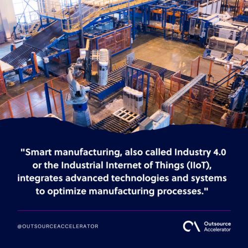 What is smart manufacturing