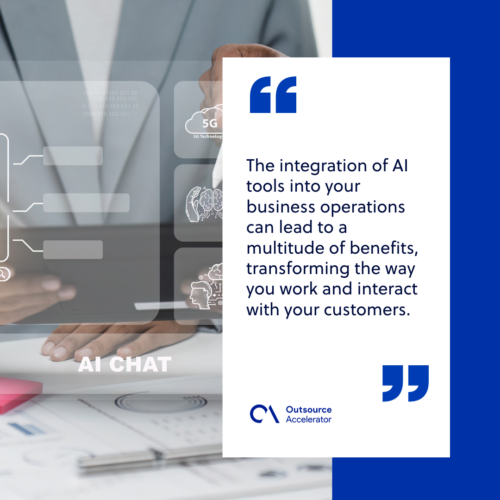 Benefits of AI tools for businesses