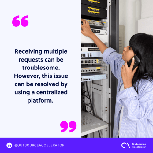 Centralizing the request process