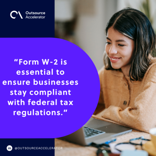 Ensuring tax compliance with Form W-2