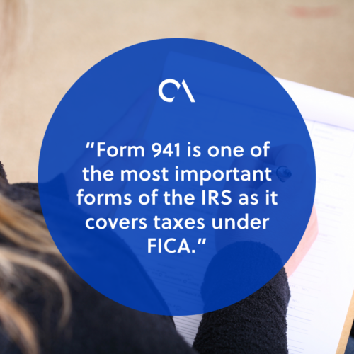 Exemptions for filing form 941