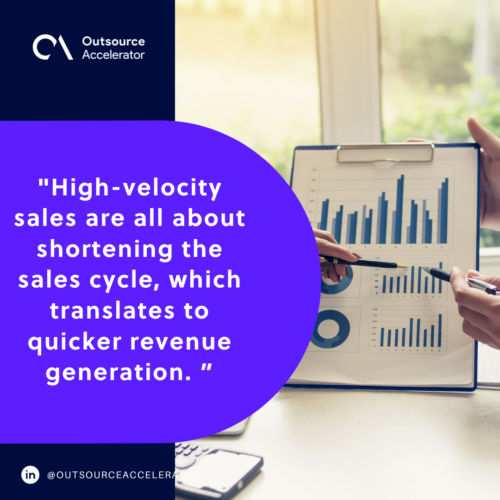 Faster revenue generation