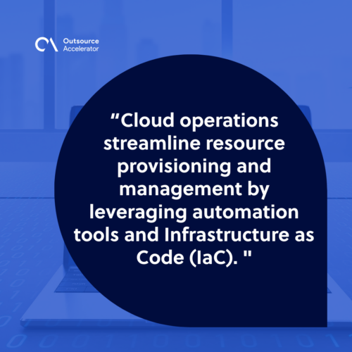 Functions and objectives of cloud operations