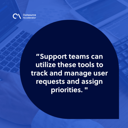 Help desk ticketing systems