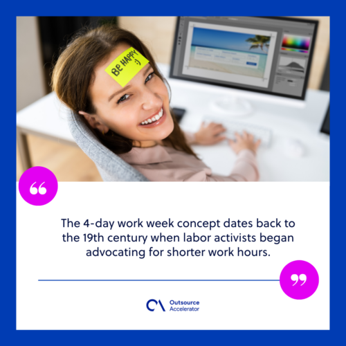 How the 4-day work week started