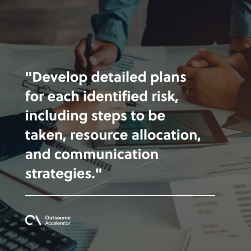 Implement contingency measures