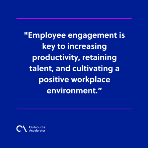 Increased employee engagement