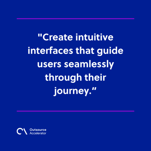 Information architecture and interaction design