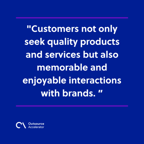 Invest in retail customer experience