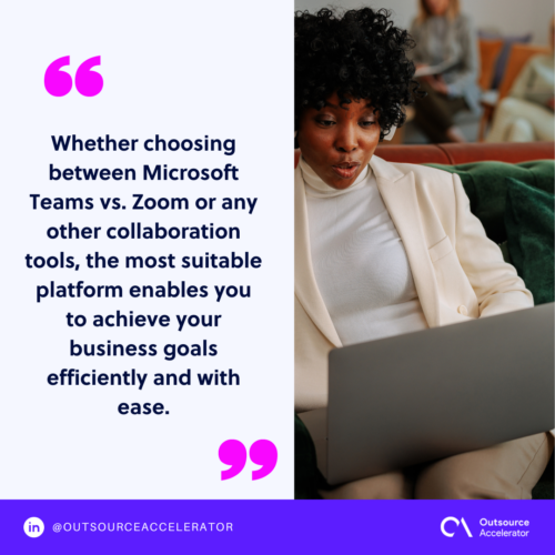 Microsoft Teams vs. Zoom Choosing the right conference tool