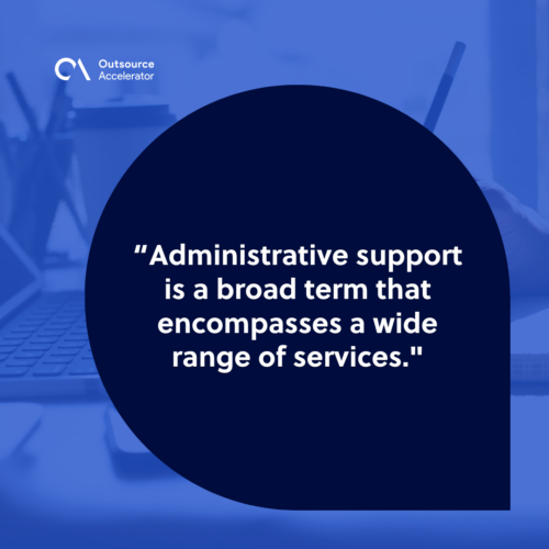 Outsourcing administrative support when starting a business