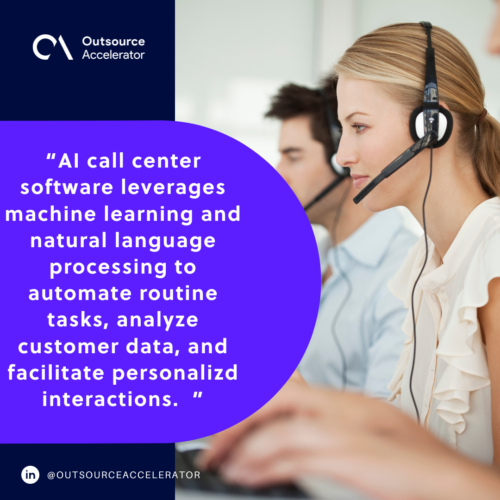 Overview of AI call center software