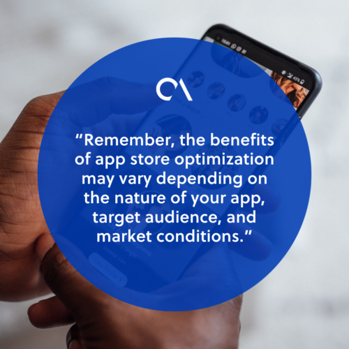 Reaping the rewards of app store optimization
