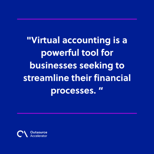 Virtual accounting streamlines financial processes