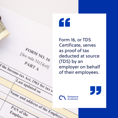 What is Form 16