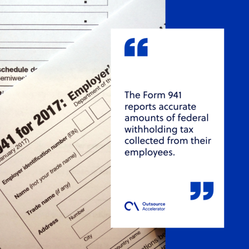 What is Form 941