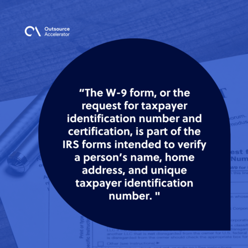 What is Form W-9