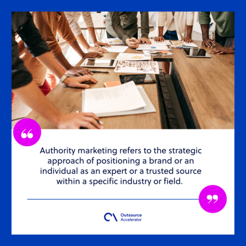 What is authority marketing