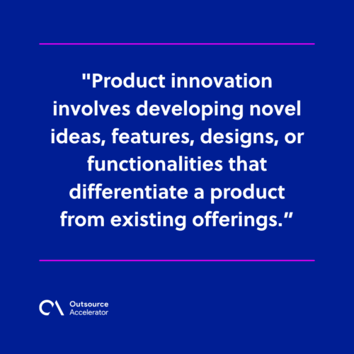 What is product innovation