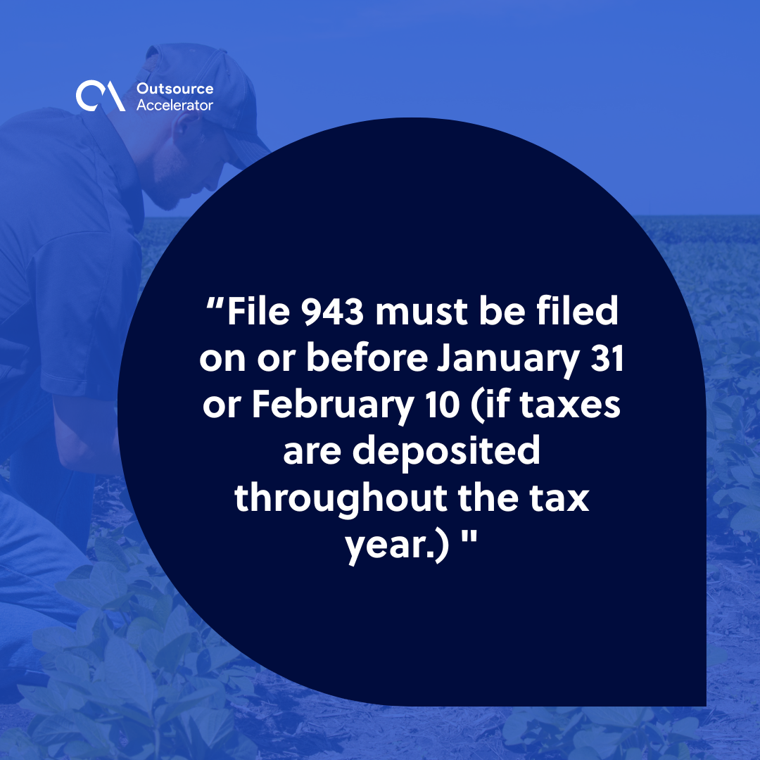 Form 943 What it is and how to file Outsource Accelerator