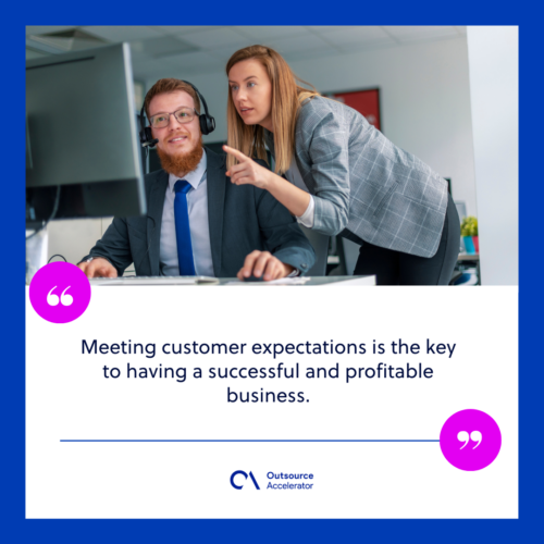 Why are customer service expectations important