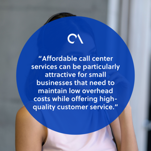 Why choose affordable call center services