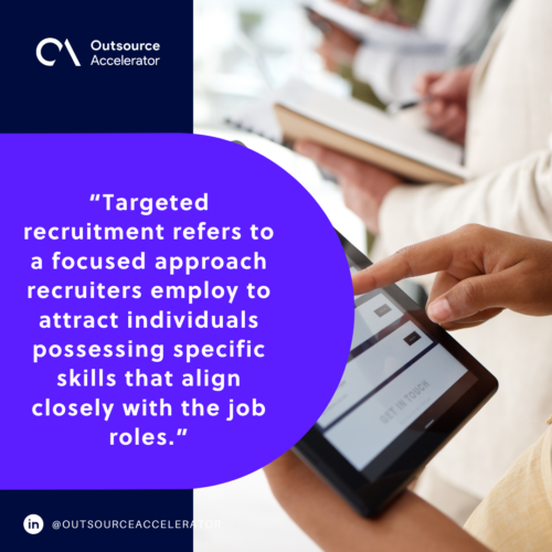 Defining targeted recruitment