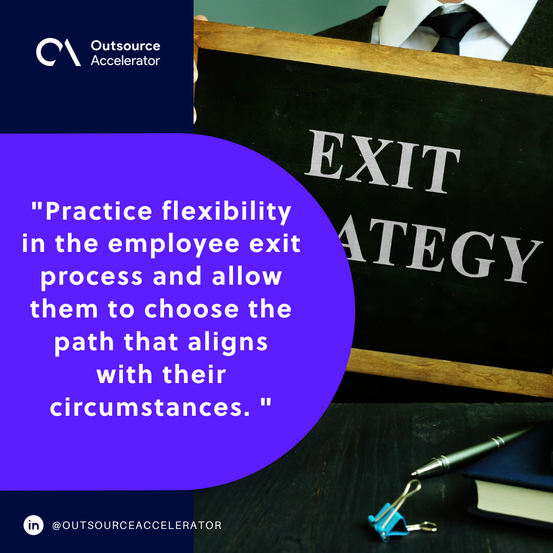 Breaking down the employee exit process | Outsource Accelerator
