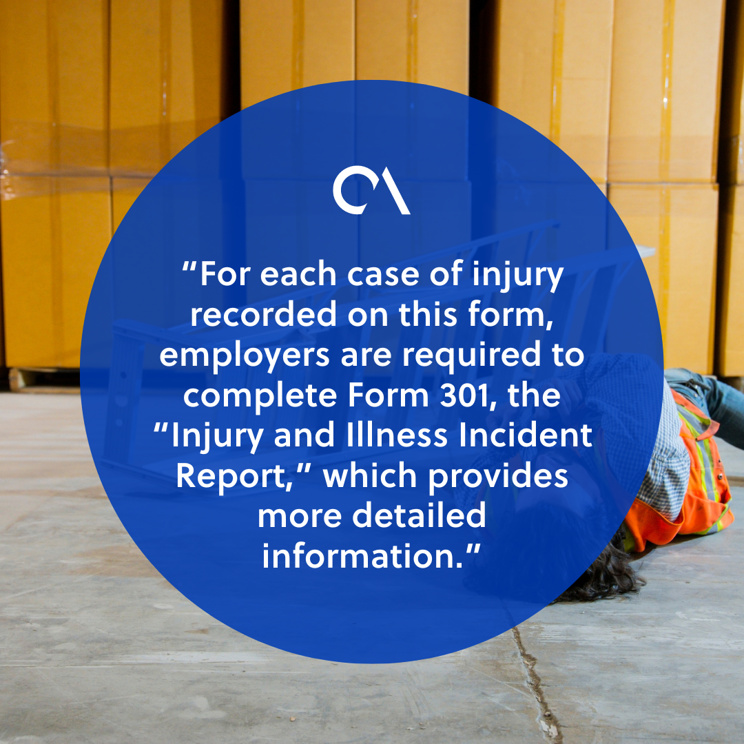 An overview of OSHA Form 300 | Outsource Accelerator