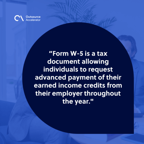 What is IRS Form W-5