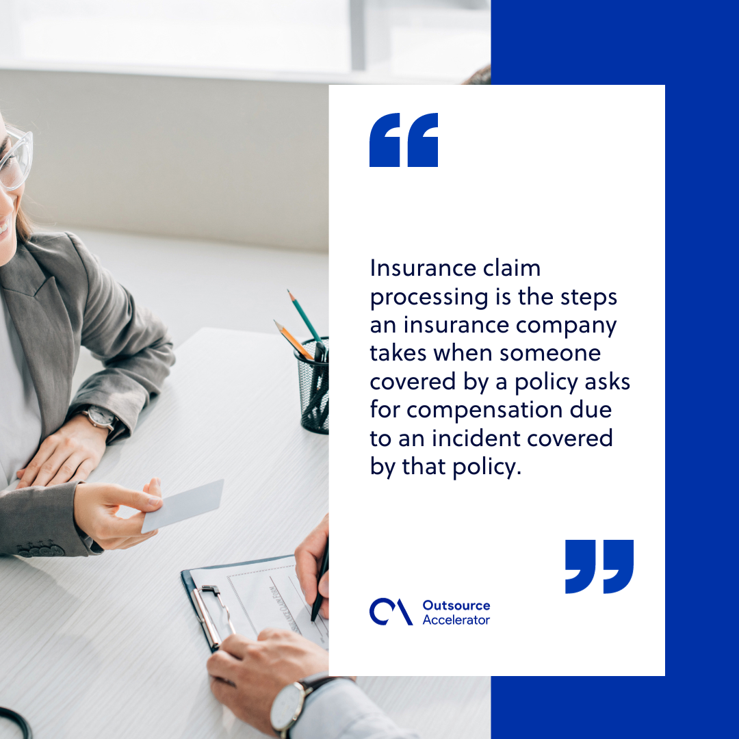 Insurance claim processing 101 | Outsource Accelerator