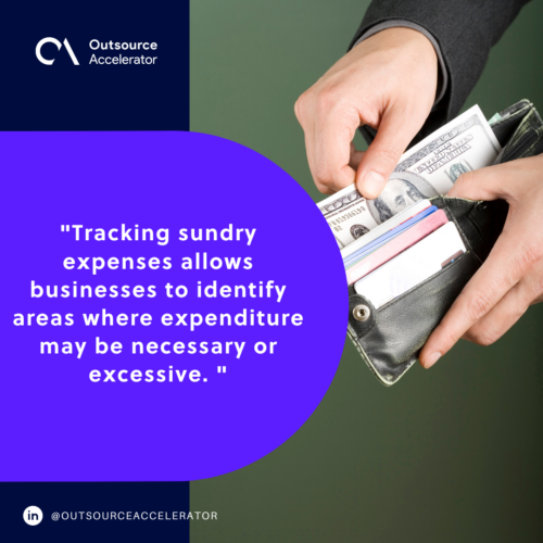 Why track sundry expenses