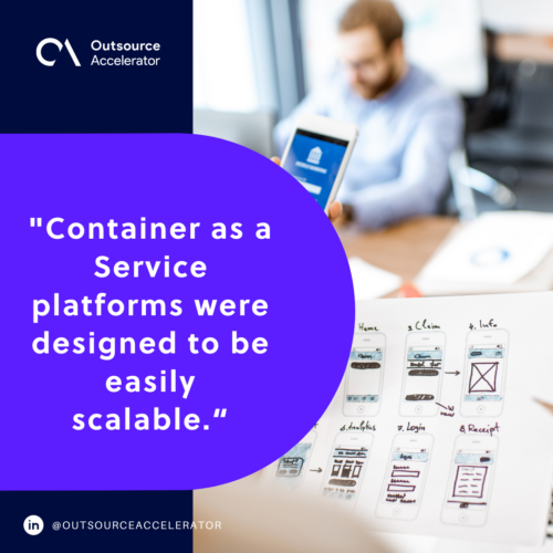 developers or web designers developing mobile application for banking in the office 