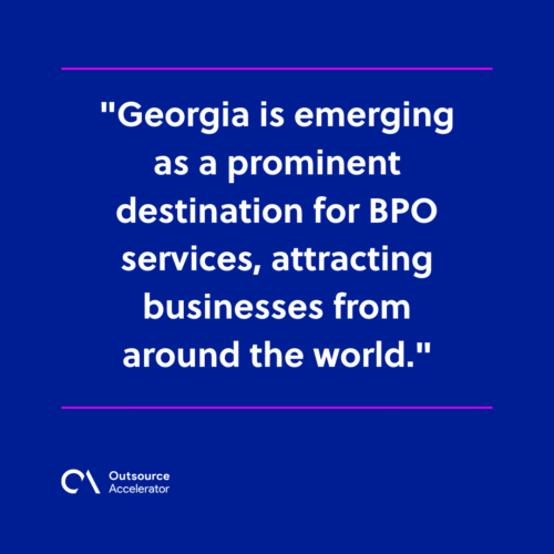 Georgia as a rising BPO destination