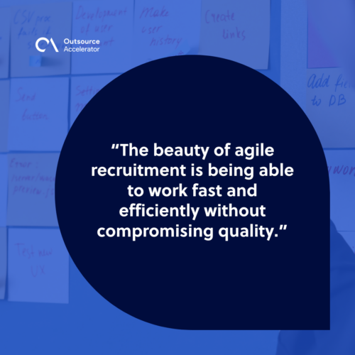 Benefits of agile recruiting