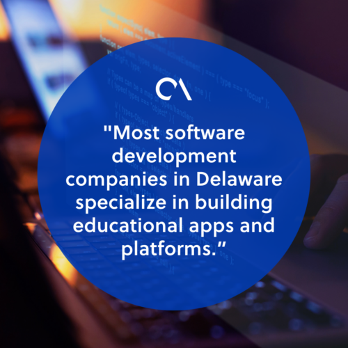 Industries that tech companies in Delaware serve