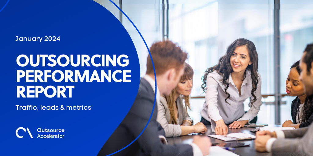 January outsourcing performance