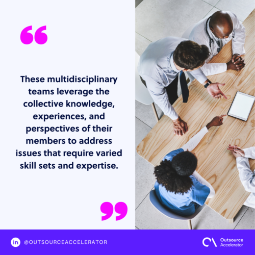 Purpose of a multidisciplinary team