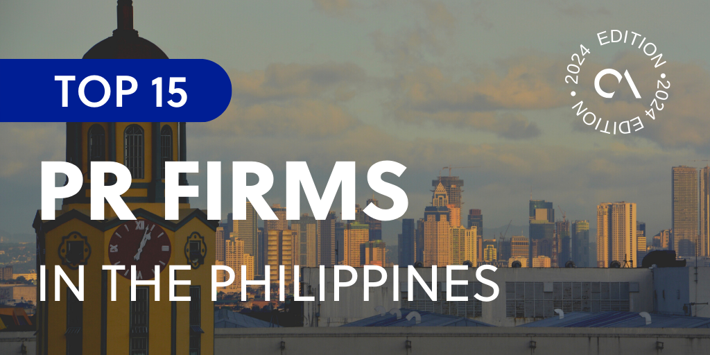 Top 15 PR firms in the Philippines