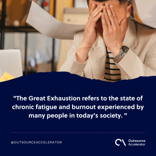 What is The Great Exhaustion