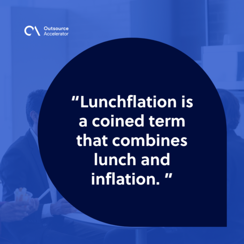 What is lunchflation