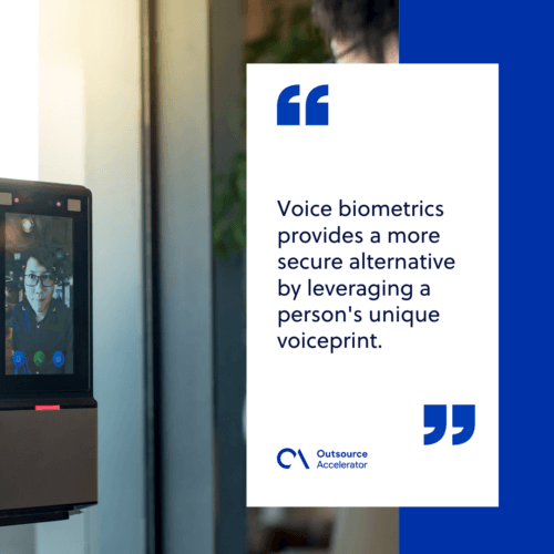 Advantages of using voice biometrics in 2024