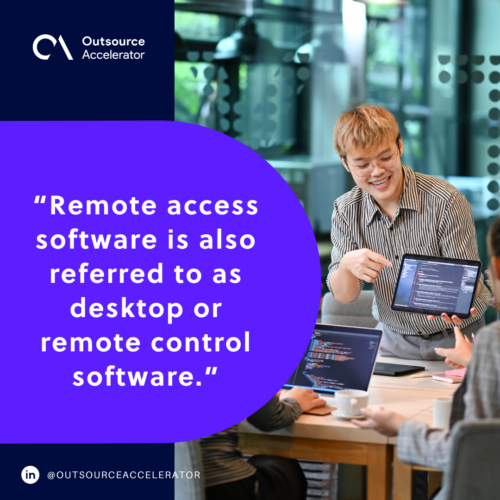 What is remote access software
