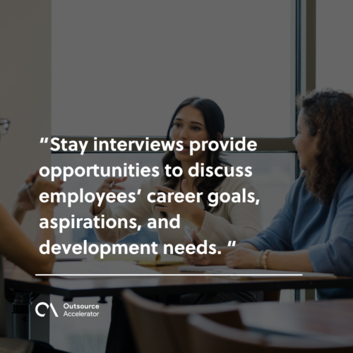 Identifying development and growth opportunities